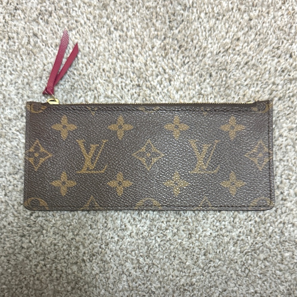 Louis Vuitton Brown and Gold Monogram Wallet